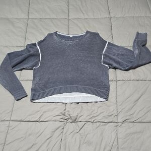 lululemon athletica Charcoal Gray Women's Sweater